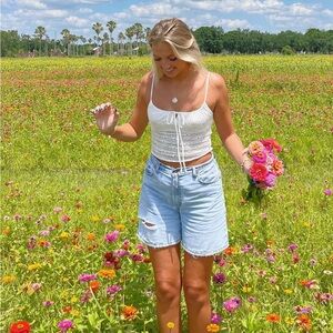 White tank/crop
